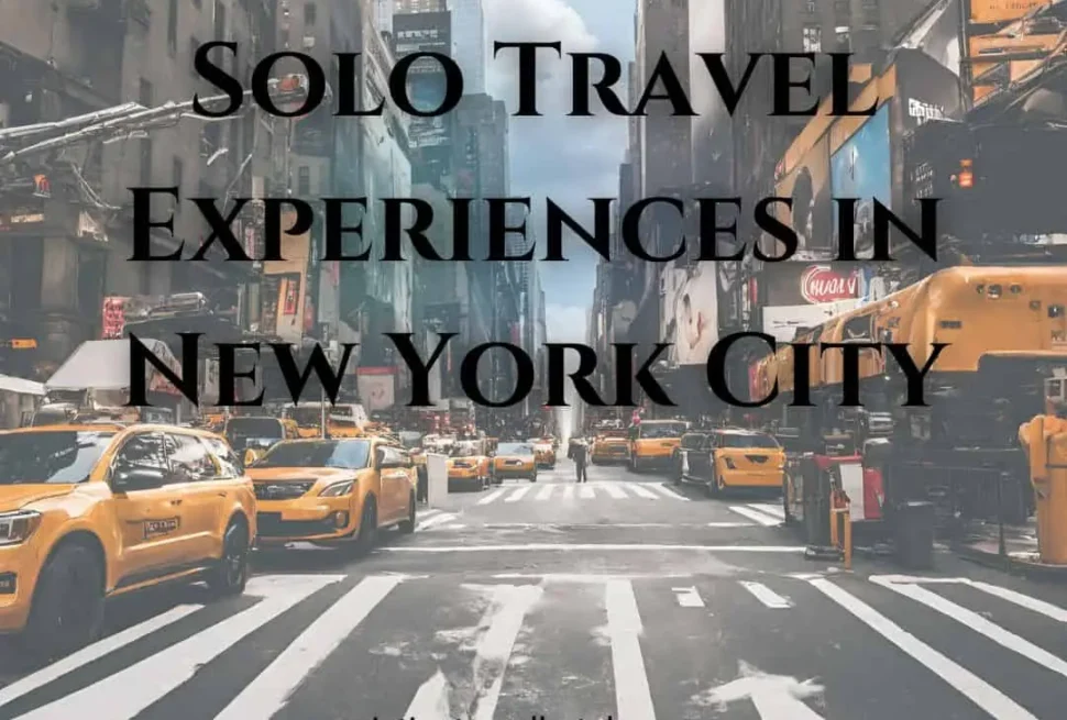 solo travel new york