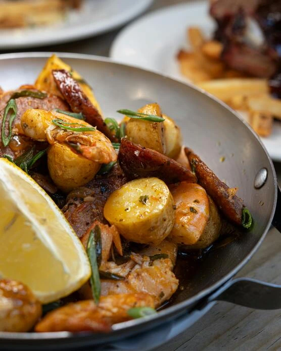 Garlic and Rosemary Roasted Potatoes 