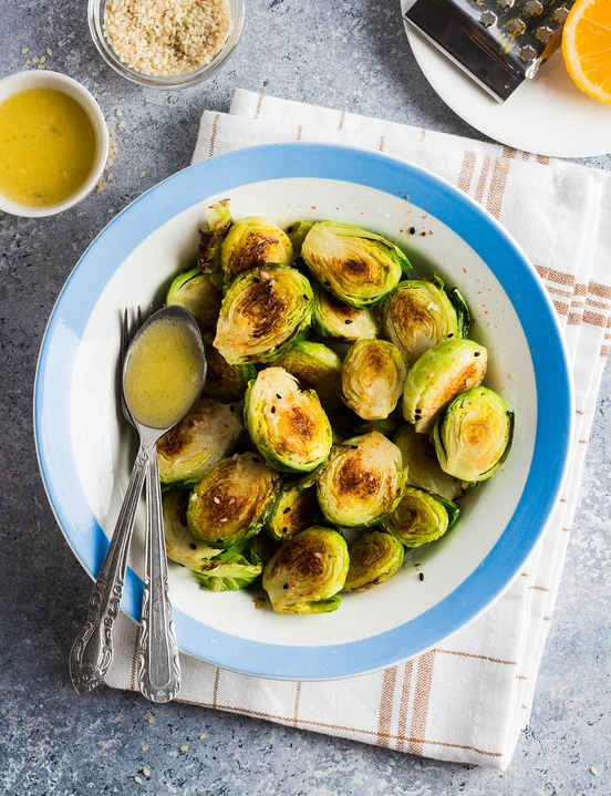 Brussels Sprouts with Balsamic Glaze 